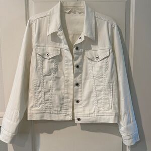 Levi's Classic White Denim Jacket size M